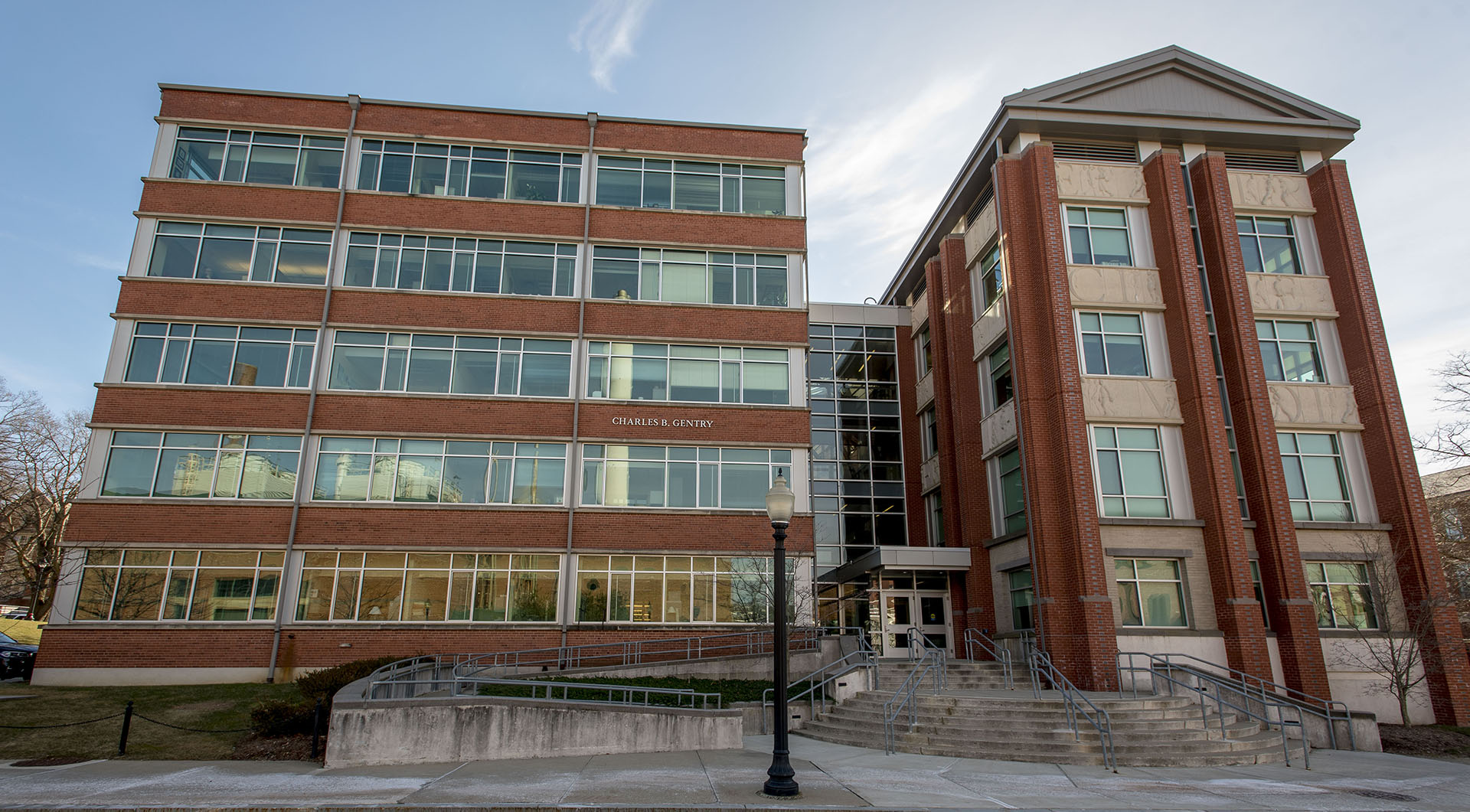 Charles B. Gentry Building. Home to the Collaborative on Postsecondary Education and Disability.